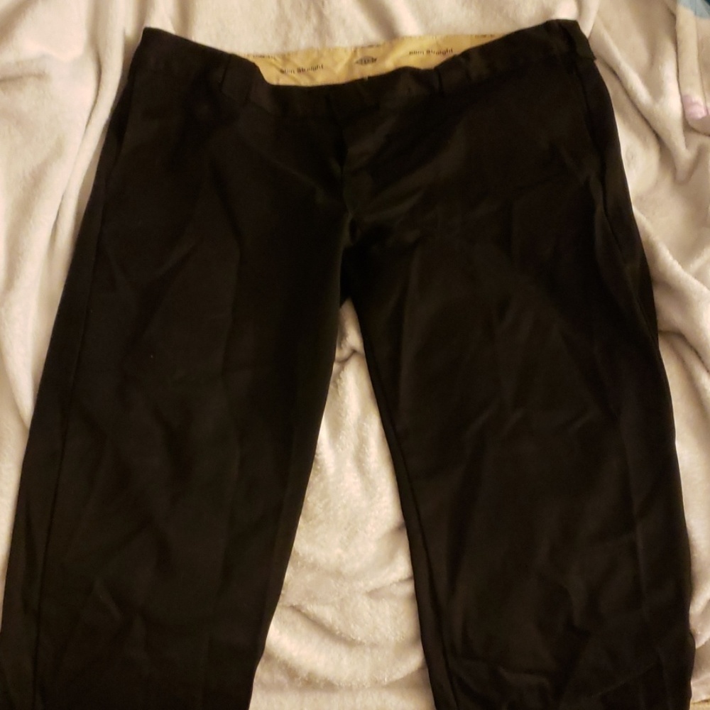 Dickies slim straight dress pants